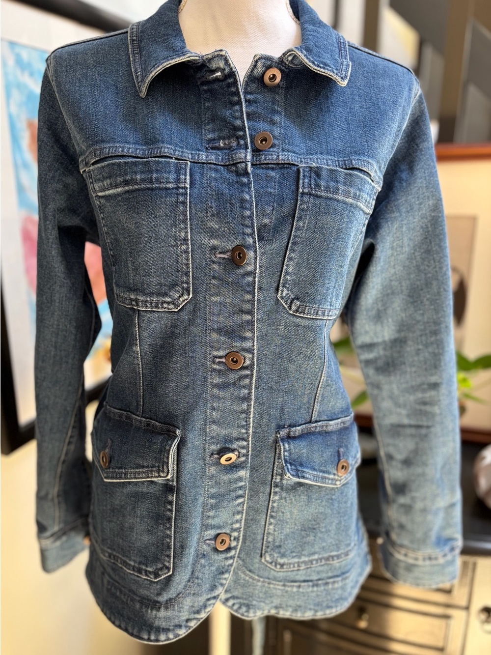 Old Navy Light Blue Denim Jacket